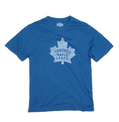 Toronto Maple Leafs Vintage Retro Logo Brass Tacks T-Shirt by Red Jacket Size XXL