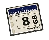 Compact Flash Digital Memory Card, 8GB