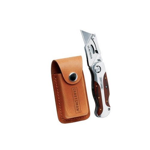 Craftsman Folding Utility Knife with Holster Hardware Tools Cutters Knives