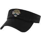 NFL '47 Brand Jacksonville Jaguars Clean Up Adjustable Visor - Black