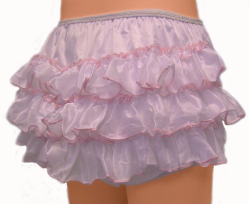 Baby Pants Ruffle Rhumba Adult Pullon Plastic Pants - Xlarge