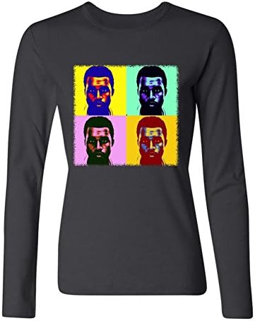 Women's Kanye West College Dropout Long Sleeves T-Shirts