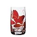 BodaNova 4x Drinkglasses Red In The Tube