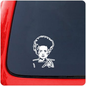 Bride of Frankenstein Decal Sticker Halloween Monster