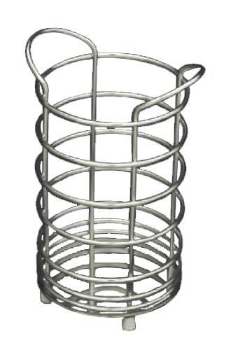 Franke USA FUH4 4-1/4-Inch by 8-1/4-Inch Stainless Sink Utensil Holder