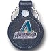 Arizona Diamondbacks Small Leather/Pewter Key Ring - MLB Baseball Fan Shop Sports Team Merchandise