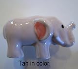 Elephant Animal Shaped Ceramic Cabinet Drawer Pull Knob