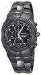 Seiko Men's SNA765 Chronograph Black Ion Watch