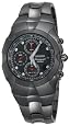 Seiko Men`s SNA765 Chronograph Black Ion Watch