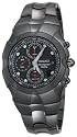 Seiko Men's Chronograph Black Ion Watch #SNA765