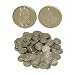 Nickled Brass Coins, Medium, 25mm,100 Ct