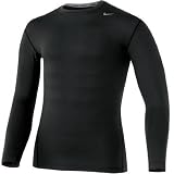 Nike Pro Core Crew Long Sleeve Top (Black Medium)