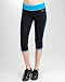 Power Blue Colorblock Tulip Capri - BEBE SPORT Power Blue Colorblock Tulip Capri - BEBE SPORT