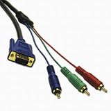 6' Ultima HD15 to RCA Vid Cble