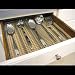 Axis 125 Expandable Utensil Drawer Organizer, Chromed Steel