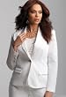 Avenue Plus Size Sateen Stretch Blazer