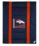 Denver Broncos Sideline Jersey Bed Comforter NFL