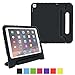 HF-0104 iPad Air 2 Case, rooCASE KidArmor Kid Shock Proof EVA Lightweight Tough Armor Protective Case Convertible Handle Kickstand Kid Children Friendly - Black (Will NOT fit New iPad 2017)