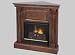 Pillar Corner - Mahogany by Real Flame