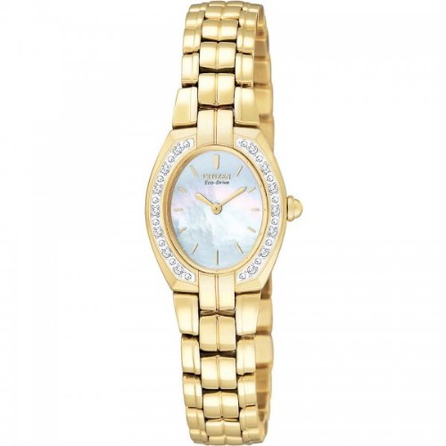Citizen Ladies Eco-drive Bracelet Watch EW9912-58D Image of Citizen Ladies Eco-drive Bracelet Watch EW9912-58D