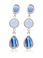 Silver Luxe Pendientes Belle, Montana