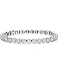 Diamond Cluster Bracelet