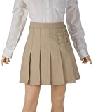 French Toast Two Tab Pleated Skort