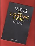 Notes for lighting a fire