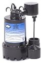 Superior Pump 92341 /3 HP Cast Iron Sump Pump Side Discharge with Vertical Float Switch