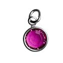July Birthstone Charm - Hangs on Mother's Loving Embrace Pendant