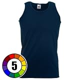 6 Pack - Fruit of the Loom Athletic Vest - 6 Pack