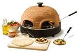 Produkt-Bild: Terracotta Pizzaofen Pizzarette Pizzadom Backofen f. 6 Personen + Zubeh&ouml;r Neu