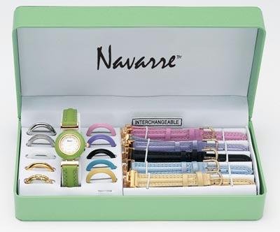 Navarre Ladies' Watch with Interchangeable Bands and Faces