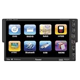 Buy Fahrenheit TID-702NRB In Dash Source Unit DVD Player Single DIN with Oversize 7 -... by Farenheit