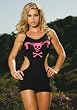 Mini Dress (Black;One Size)