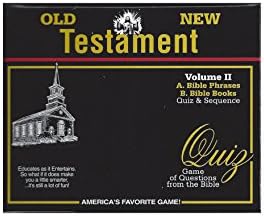 Compact Travel Edition Bible Games Vol. 2 Bible Phrases Quiz &amp; Books of The Bible Game
