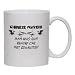 Chinese Proverb MAN WHO RUN BEHIND CAR GET EXHAUSTED Mug for Coffee / Hot Beverage (c...
