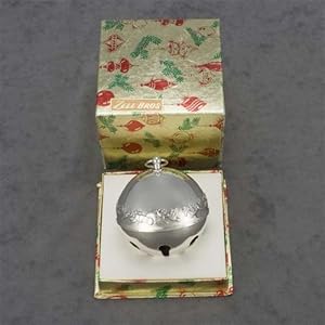 #!Cheap 1977 Sleigh Bell Silverplate Ornament by Wallace