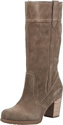 Timberland EK RDSTON WP BT DKOLV SDE 3600R, Damen Klassische Stiefel, Grün (Dark Olive Suede), EU 41 (US 9.5)