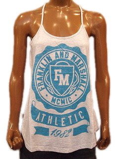 (フランクリンアンドマーシャル)FRANKLIN & MARSHALL WOMEN'S TANKTOP レディーズ タンクトップ　グレー　M