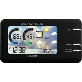 La Crosse Technology WS-450W Color Wireless Weather Station, White
