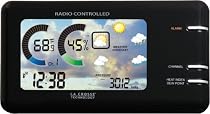 La Crosse Technology WS-450B Color Wireless Weather Station, Black