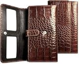 Jack Georges Croco Collection Womens Clutch