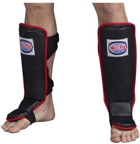 Combat Sports Hook & Loop MMA Shin Guards