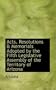 Acts, Resolutions & Memorials Adopted by the Fifth Legislative Assembly of the Territory of Arizona