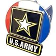 Army Black Knights 3-D Logo Trailer Hitch Cover - NCAA College Athletics Fan Shop Sports Team Merchandise