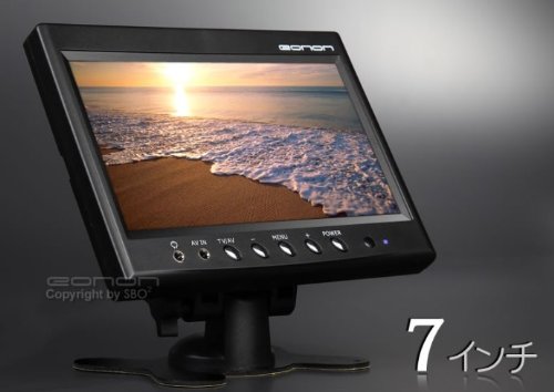 ■高品位カーモニター　ワンセグTV内蔵7型カラー液晶オンダッシュモニター