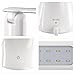 Gesentur Touch Lamps Desk Lamps Adjustable Brightness Reading/Studying/ Relaxing Light Rechargeable Clip on with USB Charging Cable - Long Life Battery-Three Modes,2W-White S