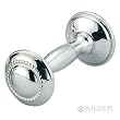 Empire Pewter Beaded Dumbbell Rattle
