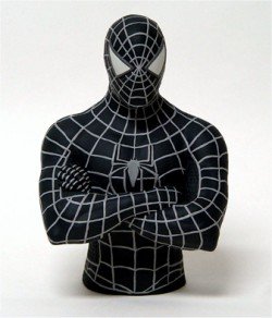 Spider-Man 3 Movie: Black Costume Bust Bank